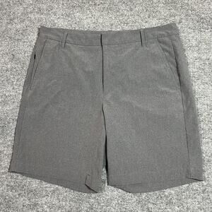All In Motion Shorts Mens 34 Gray Performance Chino Stretch Lightweight Casual